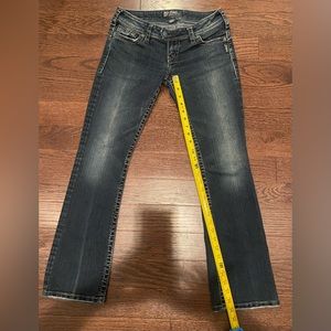 Silver JEAN' Tuesday 16 1/2 Slim Bootcut Jean's Women's Size Waist 28/31